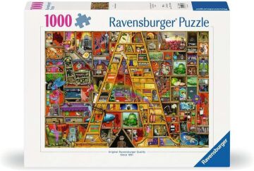 Ravensburger 1000p Puzzle C Thompson Alfabe A, Yapboz
