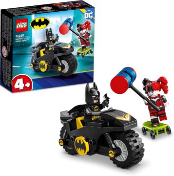 LEGO® DC Batman™ Harley Quinn™’e Karşı 76220-4 Yaş ve Üzeri Çocuklar için Aksiyon Figürlü Oyuncak Yapım Seti (42 Parça)