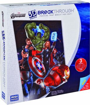 Mega Puzzle 300 Parça 3 Boyutlu Puzzle Breakthroug