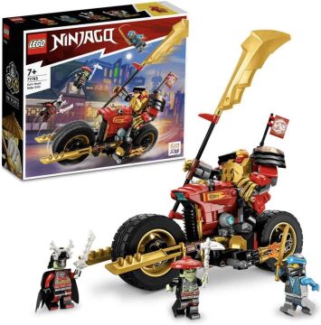 LEGO® NINJAGO® Kai’nin Robot Motosikleti EVO 71783-7 Yaş ve Üzeri Çocuklar için Kai ve İskelet Minifigürleri İçeren Yaratıcı Oyuncak Yapım Seti (312 Parça)