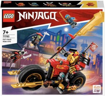 LEGO® NINJAGO® Kai’nin Robot Motosikleti EVO 71783-7 Yaş ve Üzeri Çocuklar için Kai ve İskelet Minifigürleri İçeren Yaratıcı Oyuncak Yapım Seti (312 Parça)