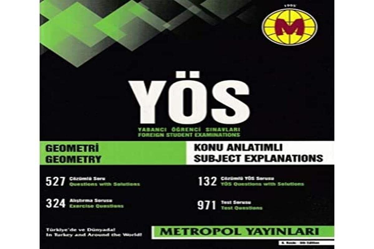 Metropol YÖS Geometri Konu Açıklamalı Örnek Çözümlü