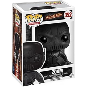 POP Flash TV Serisi - Zoom Funko Pop! Vinil Figür (Uyumlu Pop Box Koruyucu Kılıf ile birlikte), Çok Renkli, 9,5 cm