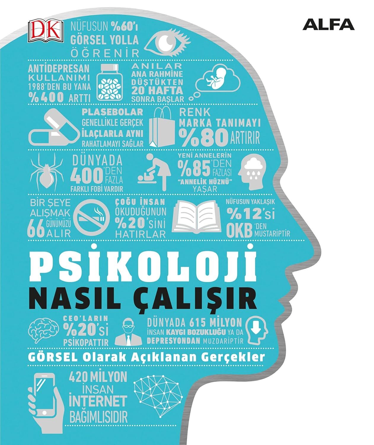 Psikoloji Nasıl Çalışır? (Ciltli): Uygulamalı Psikoloji Görsel Açıklamalı