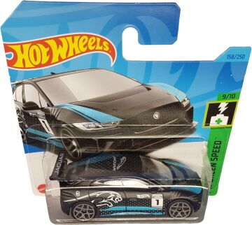 Hot Wheels - Jaguar I-Pace eTrophy - HW Green Speed 9/10 - HKH60 - Short Card - siyah - Mattel 2023