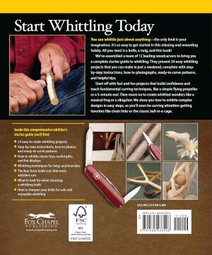 Complete Starter Guide to Whittling: 24 Easy Projects You Can Make in a Weekend