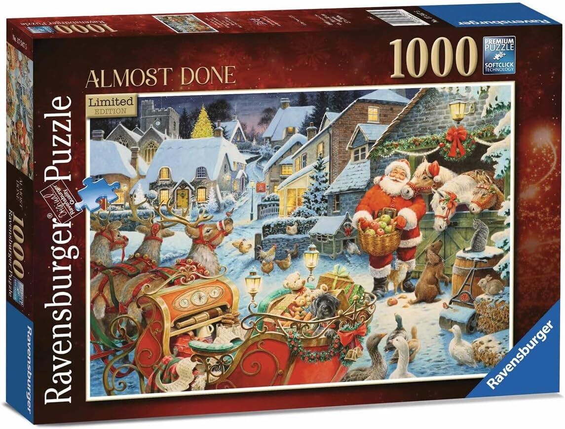 Ravensburger 1000p Puzzle Yılbaşı Zamanı, Yapboz