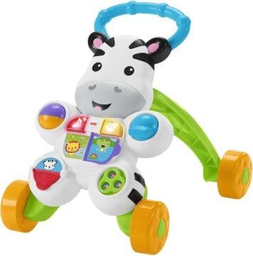Fisher-Price Melodili Zebra Yürüteç, 6 aylık, DLD80