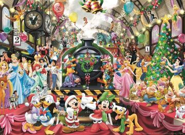 Ravensburger 500 Parça Puzzle Wd X Mas Train (147397)