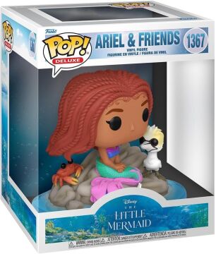 Funko POP Deluxe Figür - Disney: The Little Mermaid, Ariel & Friends