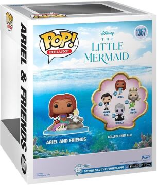 Funko POP Deluxe Figür - Disney: The Little Mermaid, Ariel & Friends