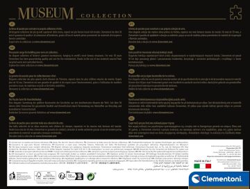 Clementoni - 1000 Parça Museum Collection Yetişkin Puzzle - Van Gogh “Sun Flowers”
