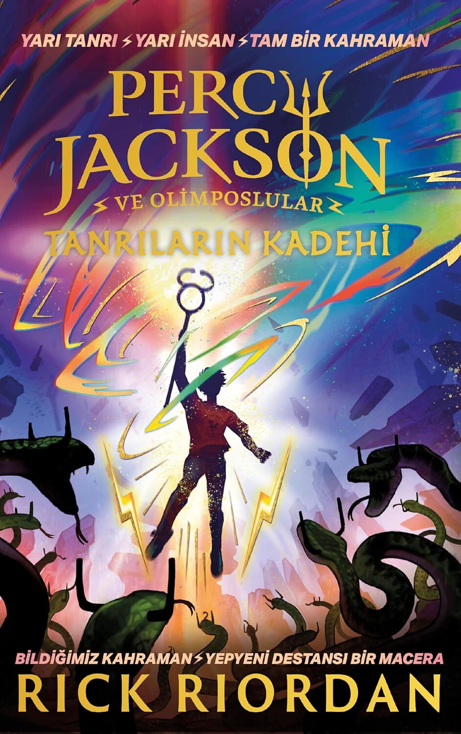 Percy Jackson Ve Olimposlular 1 (Ciltli): Tanrıların Kadehi