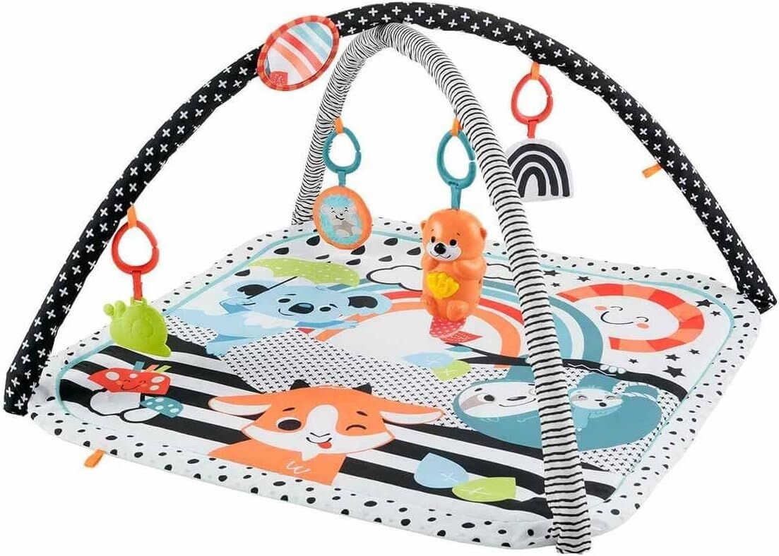 Fisher Price Neşeli Hayvanlar 3'ü 1 Arada Jimnastik Merkezi