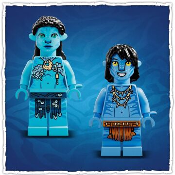 LEGO® Avatar Ilu Keşfi 75575-8 Yaş ve Üzeri için 2 Minifigür İçeren Eğlenceli Yaratıcı Oyuncak Yapım Seti (179 Parça)