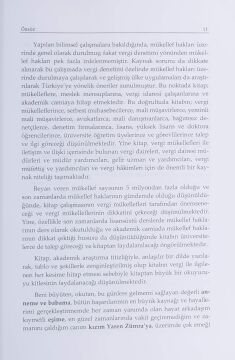 Vergi Denetiminde Mükellef Hakları ve Türkiye'de Mükellef Haklarının Geliştirilmesine Yönelik Öneriler