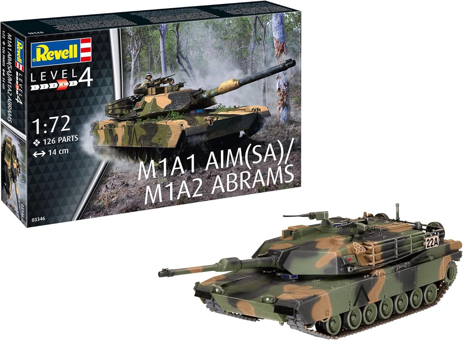 Revell, M1A1 AIM(SA)/ M1A2 Abrams, Oyuncak