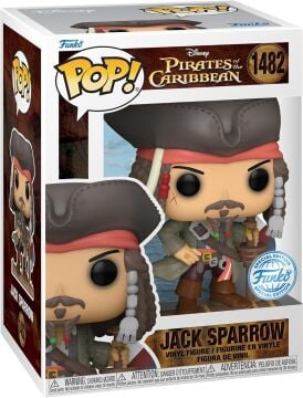Funko Pop! Filmler: PotC - Kaptan Jack Sparrow - (Açılış) - Karayip Korsanları - Karayip Korsanları - Koleksiyon Vinil Figürü - Hediye Fikri - Resmi Ürünler