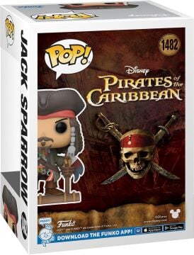 Funko Pop! Filmler: PotC - Kaptan Jack Sparrow - (Açılış) - Karayip Korsanları - Karayip Korsanları - Koleksiyon Vinil Figürü - Hediye Fikri - Resmi Ürünler