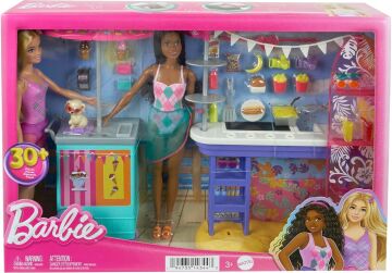 Barbie Brooklyn ve Malibu'nun Sahildeki Yiyecek Standı