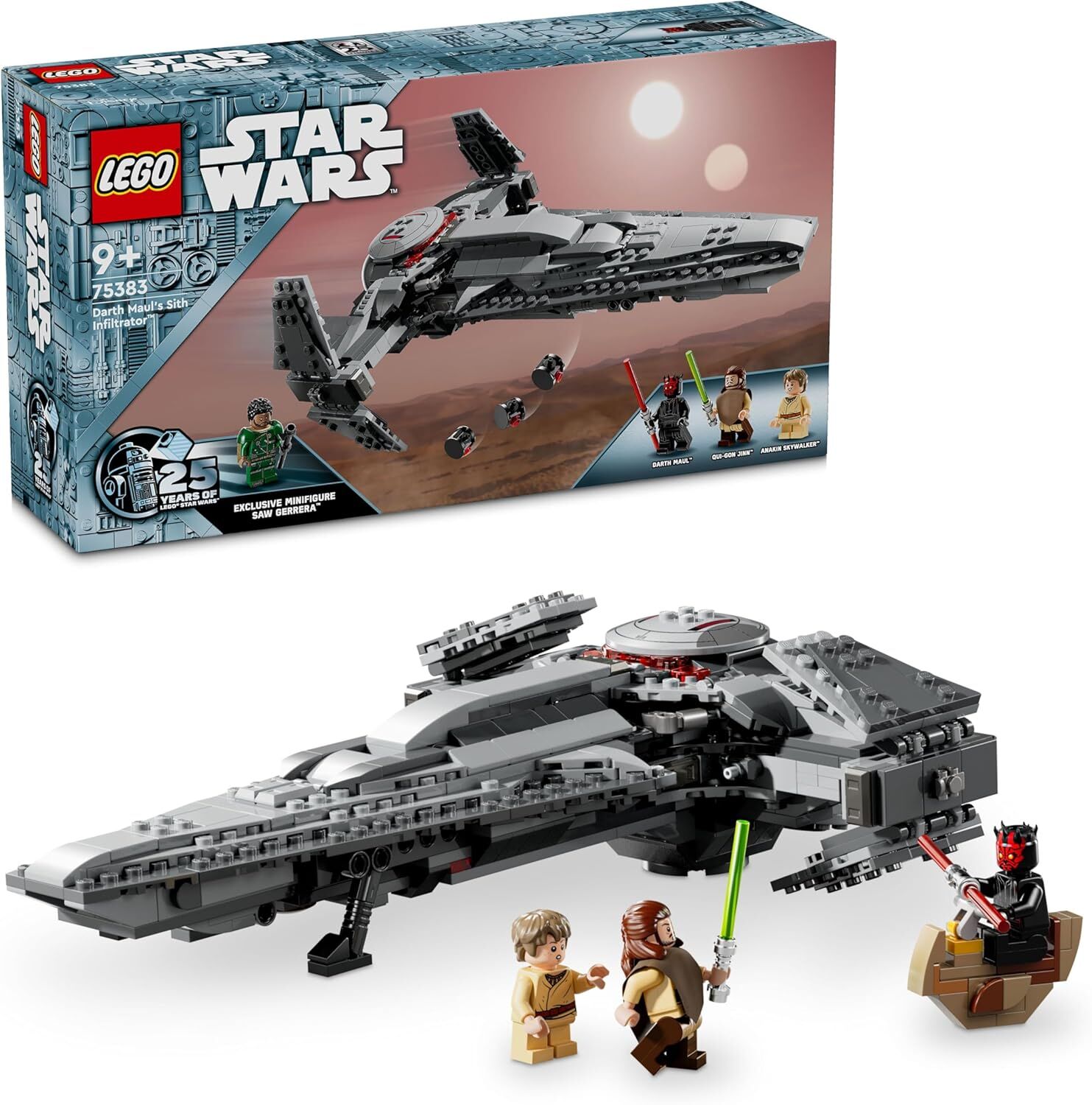 LEGO Star Wars 75383 Darth Maul's Sith Infiltrator