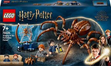LEGO Harry Potter Aragog Yasak Ormanda 76434, 7 Yaş ve Üzeri İçin Harry Potter ve Ron Weasley Minifigürleri ve Örümcek İçeren Yaratıcı Oyuncak Yapım Seti (195 Parça)