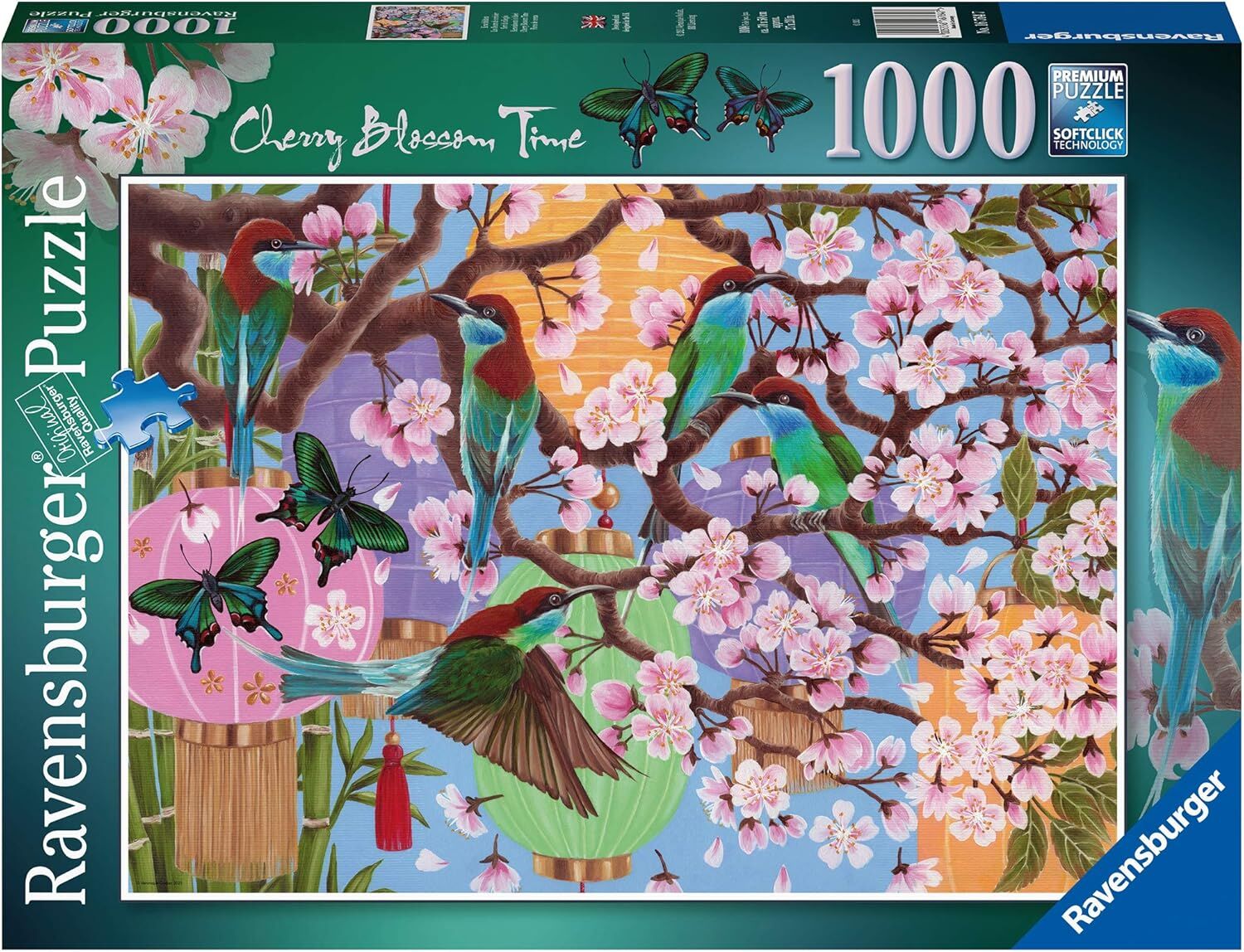 Ravensburger 1000p Puzzle Kiraz Çiçekleri, Yapboz