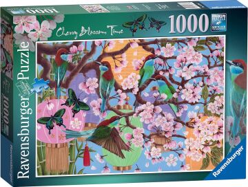 Ravensburger 1000p Puzzle Kiraz Çiçekleri, Yapboz