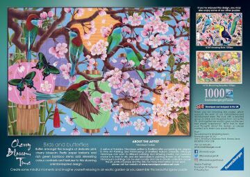 Ravensburger 1000p Puzzle Kiraz Çiçekleri, Yapboz