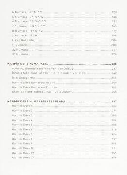 Numeroloji Kitabı: Yaşam Amacınızı ve Kaderinizi, Doğum Tarihinizden ve Adınızdan Keşfedin