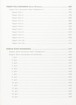 Numeroloji Kitabı: Yaşam Amacınızı ve Kaderinizi, Doğum Tarihinizden ve Adınızdan Keşfedin