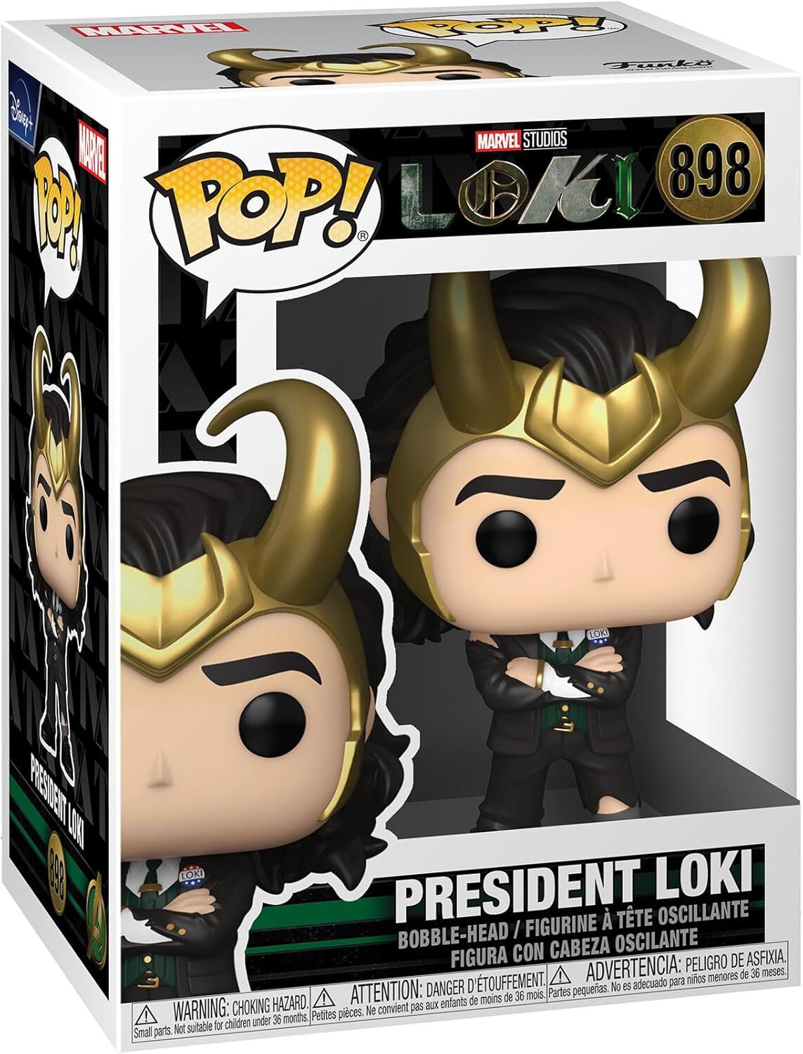 Funko Pop Figür: Marvel Loki – President Loki