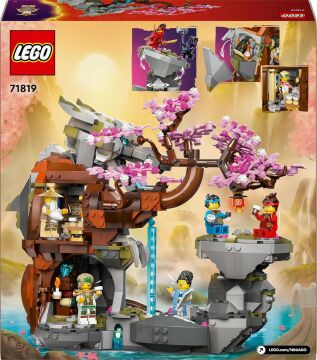 LEGO NINJAGO Ejderha Taşı Tapınağı 71819-13 Yaş ve Üzeri Gençler için 6 Minifigür İçeren Yaratıcı Oyuncak Yapım Seti (1212 Parça)