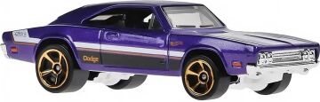 Hot Wheels - ´69 Dodge Charger 500 - Then and Now 8/10 - HKJ46 - Short Card - metalik mor - Mattel 2023 - 1:64