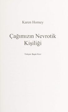 Çağımızın Nevrotik Kişiliği