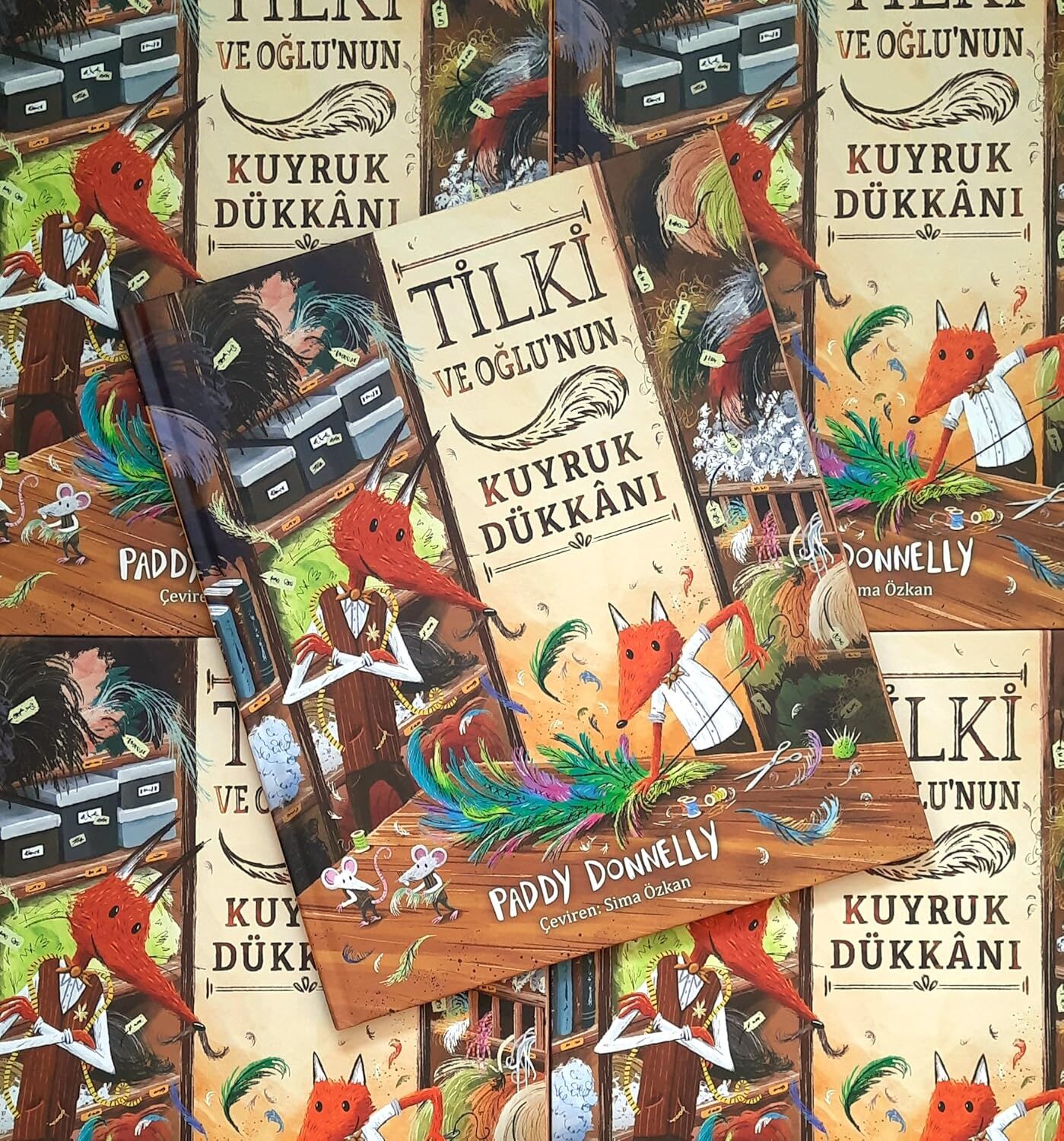 Tilki ve Oğlunun Kuyruk Dükkânı(sert kapak)