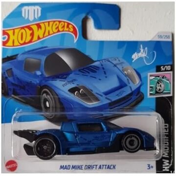 Hot Wheels Tekli Arabalar Mad Mi̇ke Drift Attack HTC91