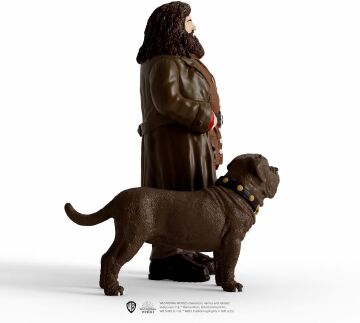 Schleich Harry Potter'ın Büyücü Dünyası 2 Parçalı Set Hagrid & Fang Figürleri ile 6 Yaş Çocuklar için