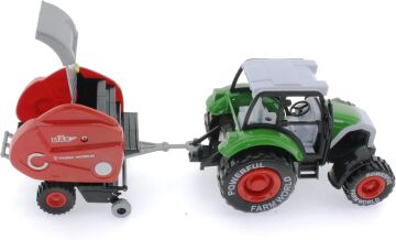 Mega brands Sürtmeli Die Cast Yeşil Traktörlü Biçerdöver