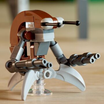 LEGO Star Wars Droideka 75381 Yetişkinler için Koleksiyonluk Yaratıcı Sergileme Modeli Yapım Seti (583 Parça)