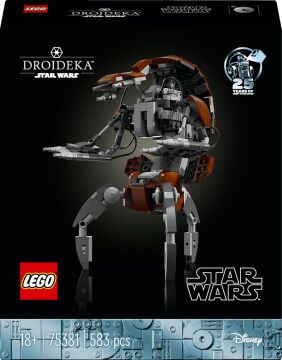LEGO Star Wars Droideka 75381 Yetişkinler için Koleksiyonluk Yaratıcı Sergileme Modeli Yapım Seti (583 Parça)