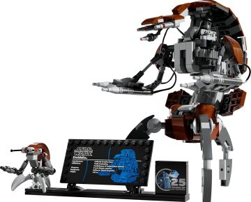LEGO Star Wars Droideka 75381 Yetişkinler için Koleksiyonluk Yaratıcı Sergileme Modeli Yapım Seti (583 Parça)