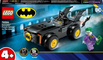 LEGO® DC Batmobile Takibi: Batman Joker’e Karşı 76264-4 Yaş ve Üzeri Çocuklar için Süper Kahraman Aksiyonu içeren Yaratıcı Oyuncak Yapım Seti (54 Parça)