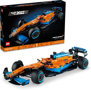 LEGO® Technic McLaren Formula 1™ Yarış Arabası 42141 - Araba Seven Yetişkinler İçin Model Yapım Seti (1432 Parça)