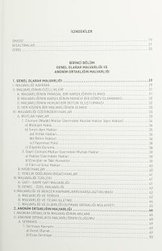 Anonim Ortaklıklarda Malvarlığı (Ciltli): Anonim Ortaklığı Sermaye Olarak Konulabilecek Malvarlığı Değerleri ve Anonim Ortaklık Malvarlığının Korunması İçin Öngörülen Tedbirler