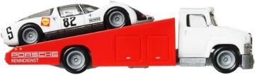 Hot Wheels Premium Car Culture Team Transport FLF56-HRV47 '66 Porsche 906 Carrera 6 & Carry On