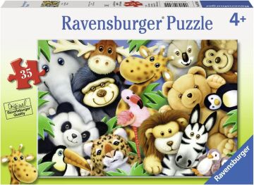 Ravensburger 35p Puzzle Peluşlar, Yapboz