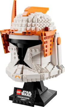 LEGO Star Wars Klon Komutanı Cody Kaskı 75350 - Yetişkinler İçin Koleksiyonluk Sergileme Modeli Yapım Seti (776 Parça)