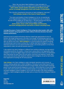 Talent Intelligence: Use Business and People Data to Drive Organizational Performance