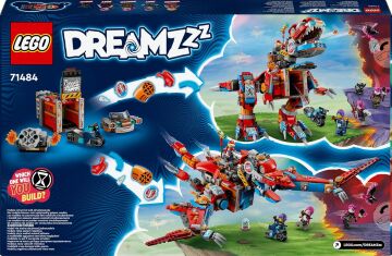 LEGO DREAMZzz Cooper’ın Robot Dinozoru C-Rex 71484 – 9 Yaş ve Üzeri Çocuklar İçin 4 Minifigür ve T. rex Modeli İçeren Yaratıcı Oyuncak Yapım Seti (917 Parça)